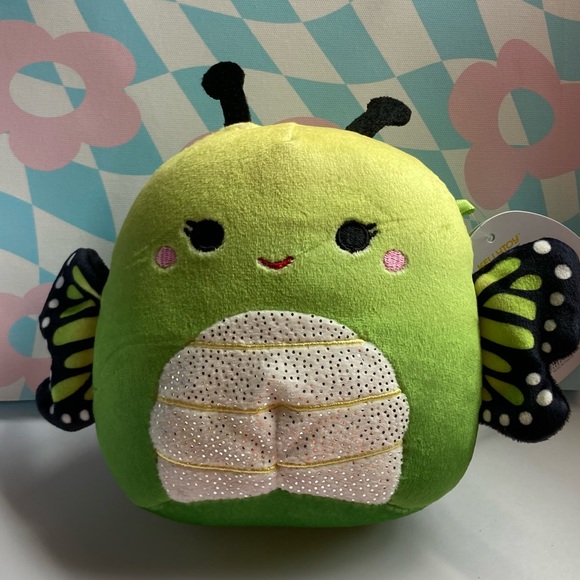 Squishmallows Other Squishmallow Kirsty The Butterfly Green New